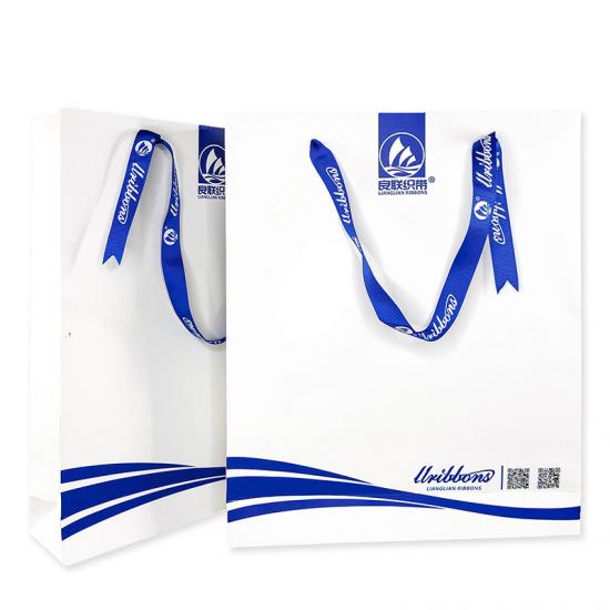 Armani ribbon handle bags